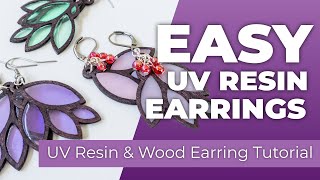 UV Resin Earrings are EASY | If You Follow My Advice