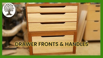 Sliding Router Table Drawer Fronts & Handles