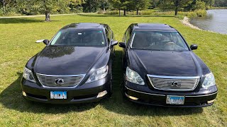 Lexus LS430 and LS600hl Comparison and overview #lexusclub 300k miles and 200k miles of luxury