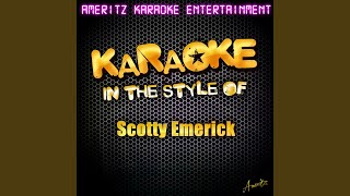 The Watch (In the Style of Scotty Emerick) (Karaoke Version)