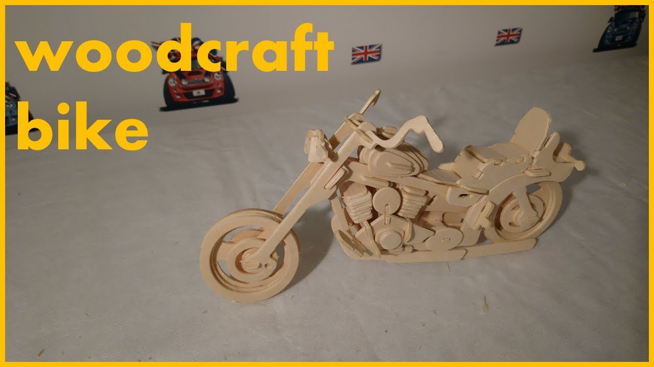 woodcraft motorbike YouTube
