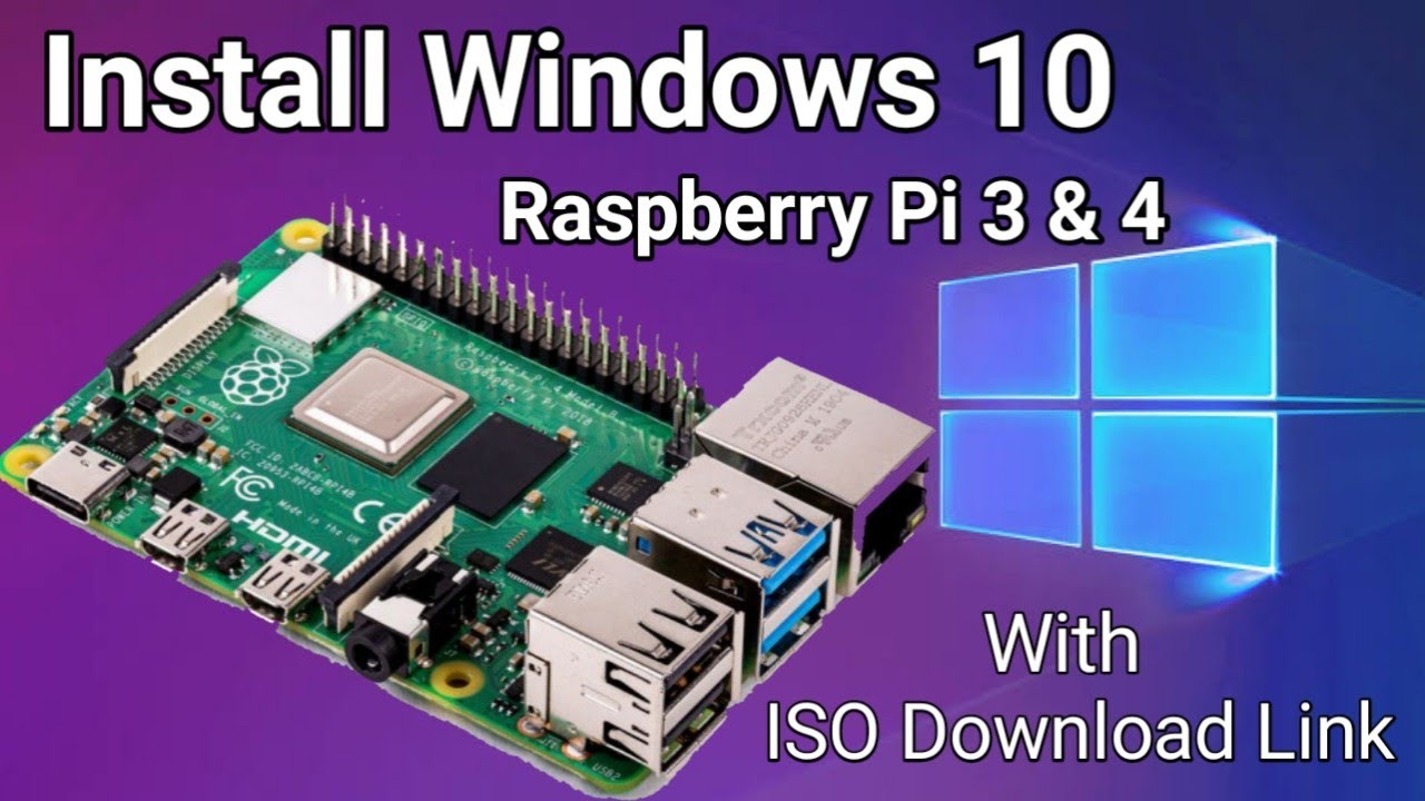 How to Install Windows 10 on Raspberry Pi 3 Raspberry Pi 4 Micro PC