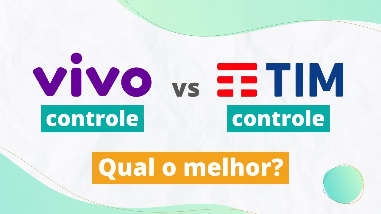 Saiba qual o plano controle mais barato: TIM, Vivo ou Claro