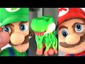 I 3D printed the Super Mario Trio (Mario, Luigi, Yoshi)