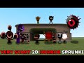 VERY SCARY HORROR ALL SPRUNKI 2D IN GARRY'S MOD!!!