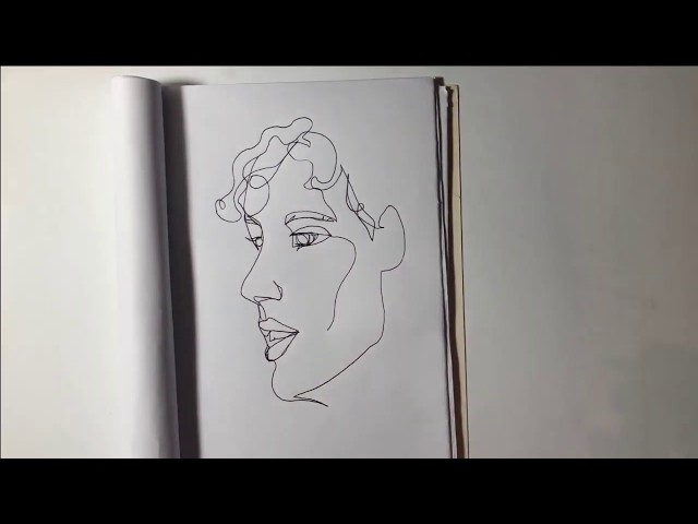 How To Draw A Face Without Lifting The Pen