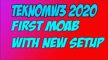 TeknoMw3 | 2020 |  First Moab with new setup!