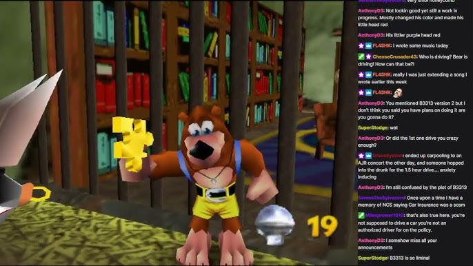 Banjo Kazooie Rom Hack! - The Jiggies of Time - xanagear on Twitch