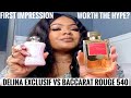 DELINA EXCLUSIF VS BACCARAT ROUGE 540 |LUXURY FRAGRANCES REVIEW | WHICH IS BETTER? PENELOPE PALACE