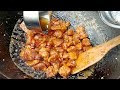 40년 전통, 30가지 한약재, 삼우닭강정, 안양 중앙시장, Sweet and sour chicken / 한국 길거리 음식 / Korean Street Food / Korea