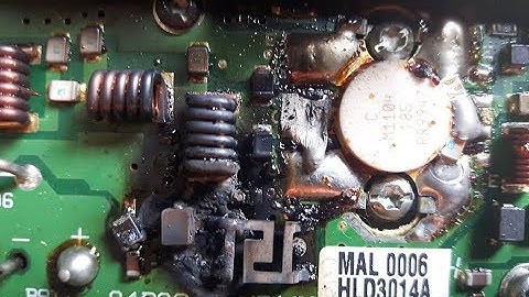 Motorola Radius GR-1225 - PA BURNOUT      [ HAM RADIO ]