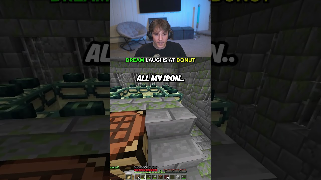 Dream laughs at DrDonut