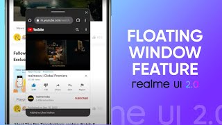 realme UI 2.0 | How To Enable Floating Window Feature screenshot 5