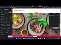 How to create a Restaurant website using elementor