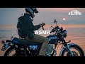 [Ver.ASMR] YAMAHA SR400 素晴らしい朝、バイクとコーヒーの小さな旅 ver.2 | 単気筒バイクのサウンド | 自然の音 | 睡眠 | 集中