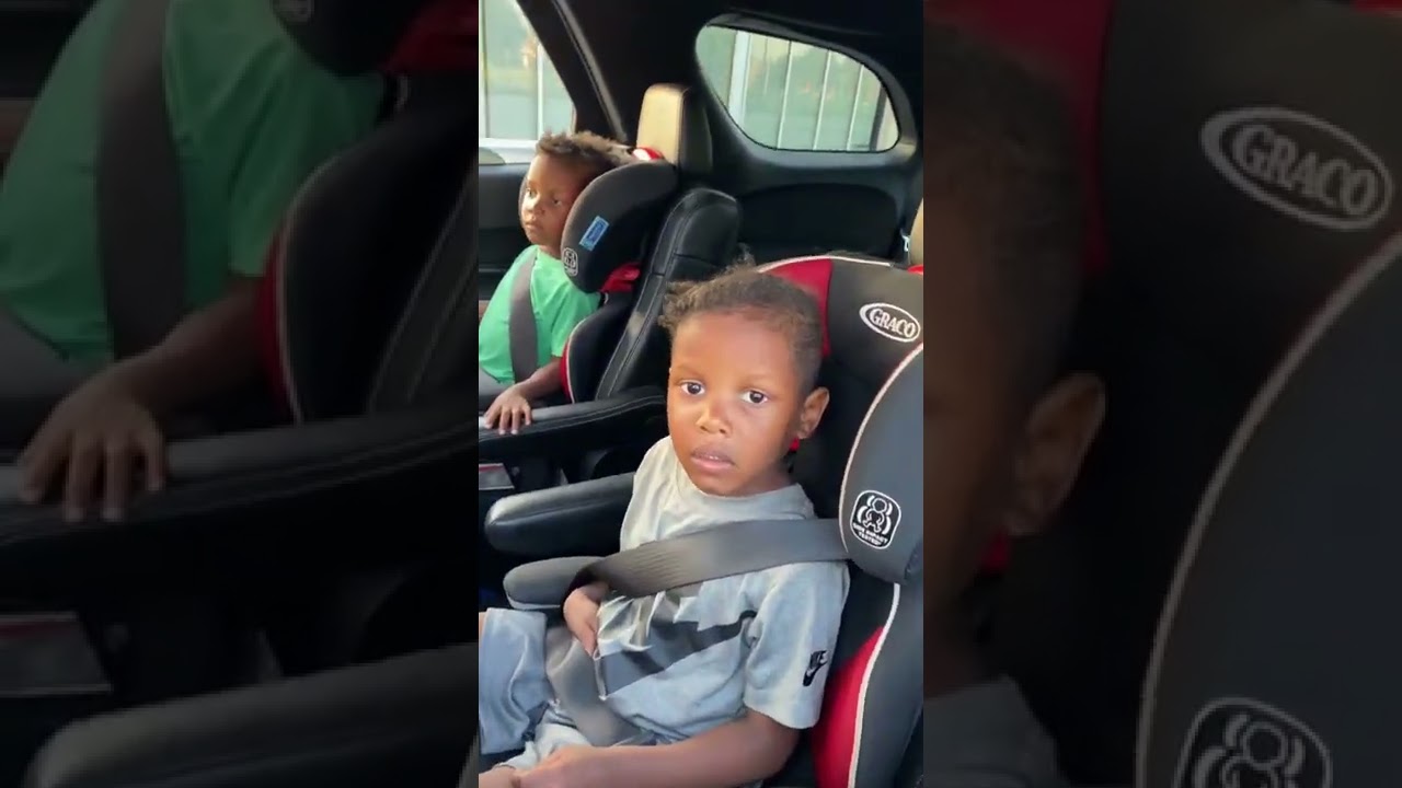 We done pulled up in the Durango with the kids 😁