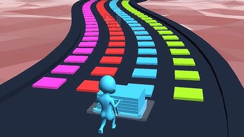 STACK COLORS 🌈 ⭐️- All Levels Gameplay Android, iOS v.66