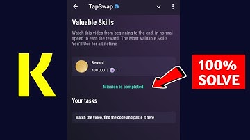 Valuable Skills | Tapswap Code | The Most Valuable Skills You’ll Use for a Lifetime