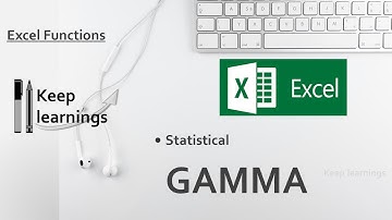 Excel GAMMA Function