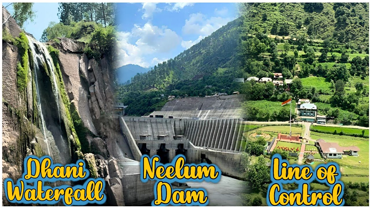 Visiting Dhani Waterfall, Neelum Dam, And Line Of Control | Life Lens Vlogs 
