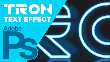 How the Create the TRON Legacy Text in Photoshop