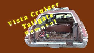Removing the Vista Cruiser Wagon Tailgate Episode 107