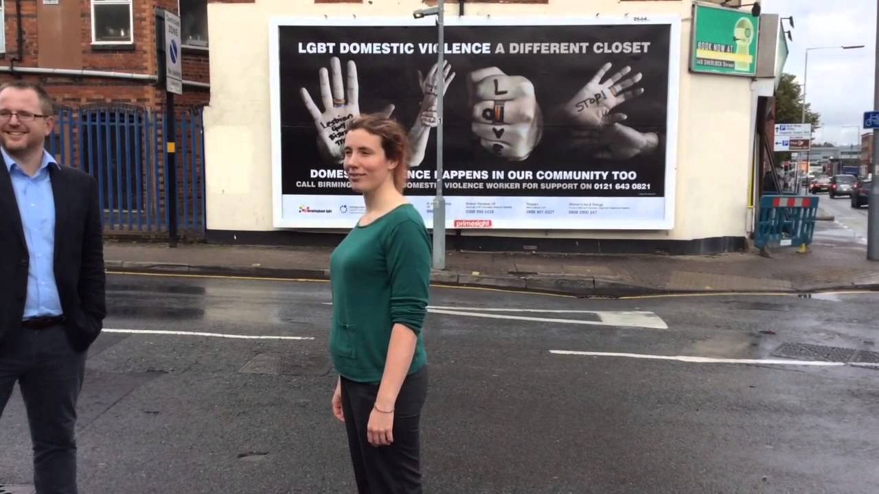 Birmingham LGBT domestic violence campaign launch - YouTube
