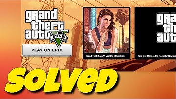 Only showing "Play On Epic" option not the Rockstar Version | Indian Techuila