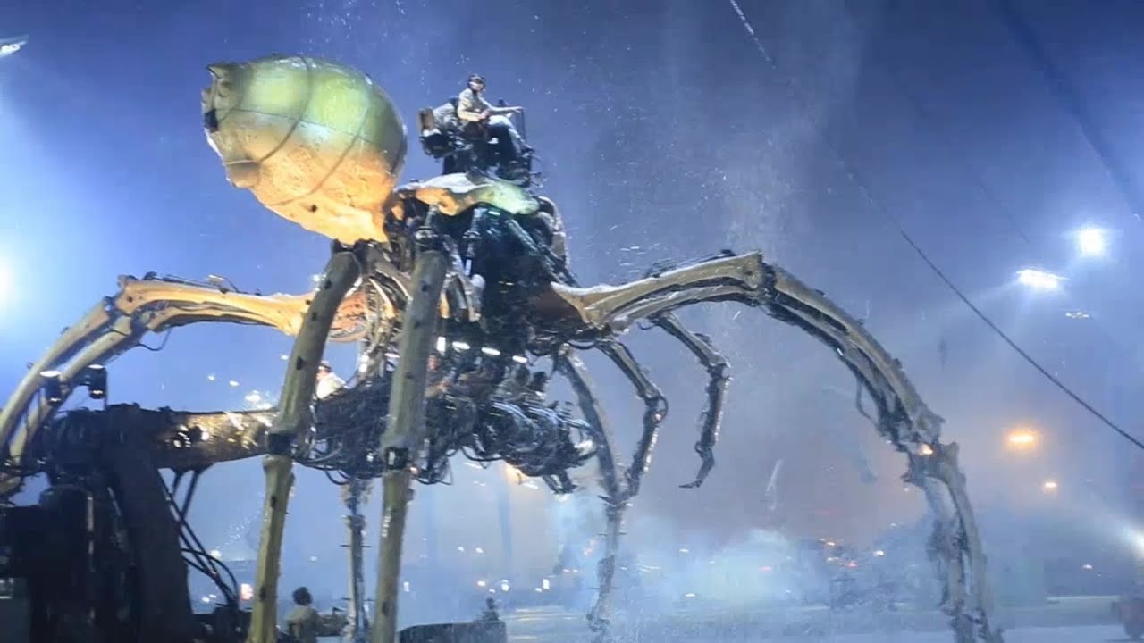 “French Mechanical Dragon Horse and Spider Performance At Olympic Park,Beijing