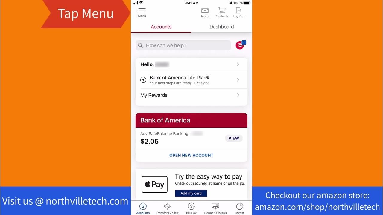 How to Get Statements from Bank of America App YouTube