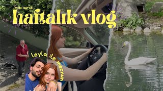 Haftalik Vlog Sevgilime Araba Sürmeyi Öğretiyorum Hayvanat Bahçesi Pazar Gezmeleri