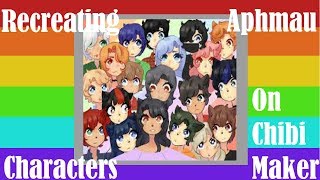 Recreating Aphmau Characters | Chibi Maker ;P