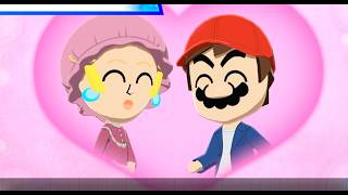 Mario and Peach moment (Proposal) :P | Tomodachi Life: Living the Dream @Rainierbro26