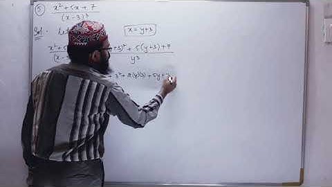 7.Partial Fractions Ex:7a sec:III(5th problem)Intermediate Telangana