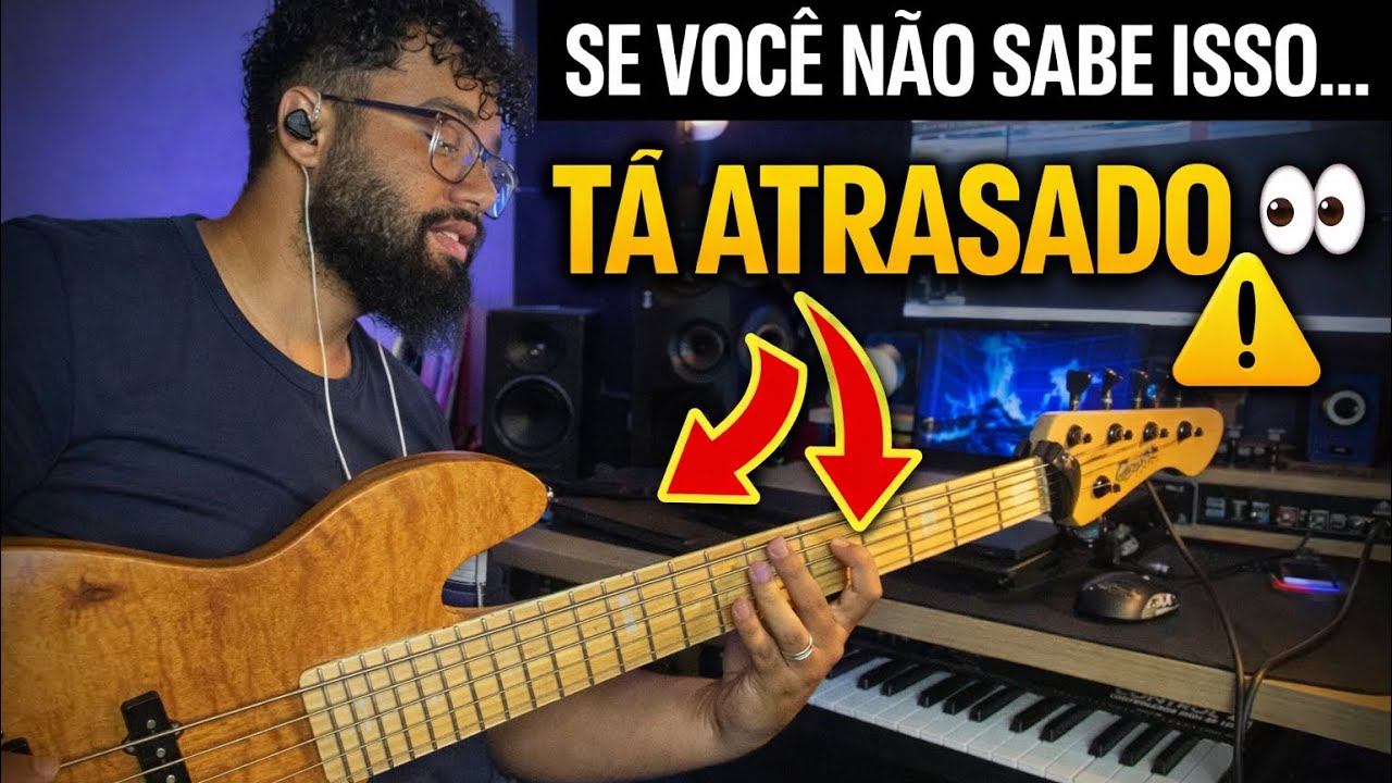 3 Grooves em Pentatônica Menor que TODO Baixista Precisa Saber