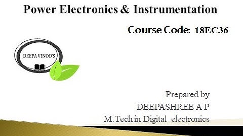 Module1 Turn Off Methods Of SCR