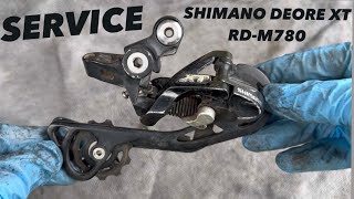 SHIMANO DEORE XT RD-M780 SERVICE. How to service Shimano Derailleur?