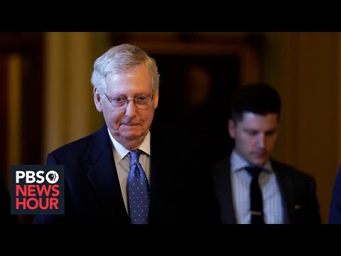 Watch Live Mcconnell Addresses Impeachment And U S Strike On