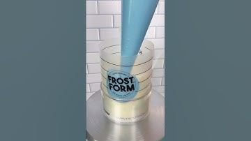 Cinderella inspired Cake 🦋Made with SMBC & our 6-inch Frost Form Kit #cakedecorating