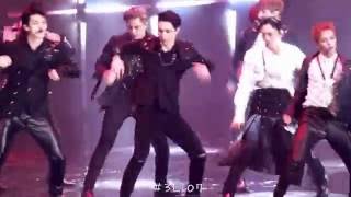 161202 MAMA IN HK EXO - MONSTER LAY Zhang Yixing 張藝興 FANCAM SEHUN BAEKHYUN