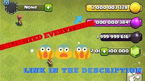 CLASH OF CLANS HACKED!😱😱😱 LATEST VERSION😎 UNLIMITED COINS, ELIXIR, GEMS