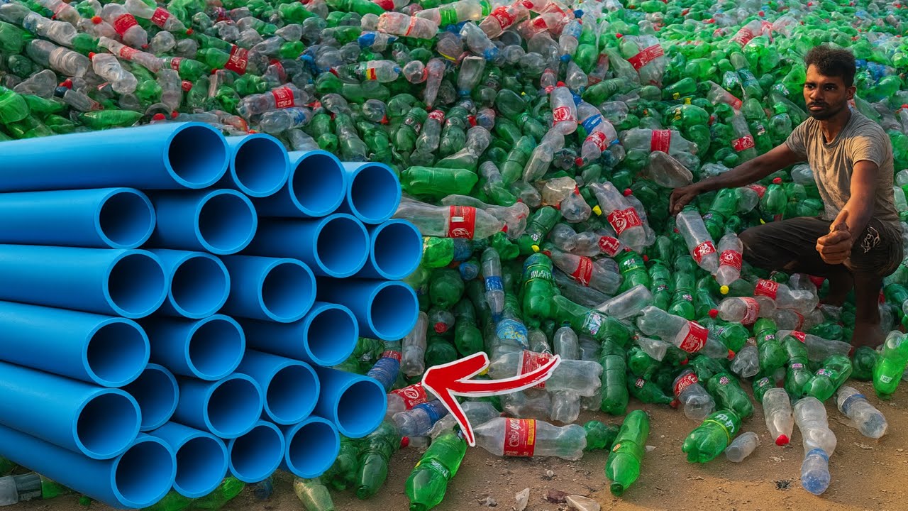 Great Way to Make a Pipe From a Waste Bottle 