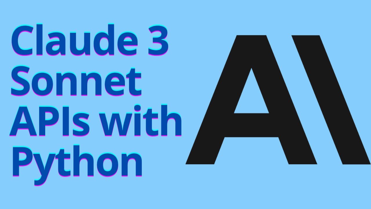 AWS | AI | Amazon Bedrock | How To Use Anthropic Claude 3 Sonnet Foundation Model APIs with Python