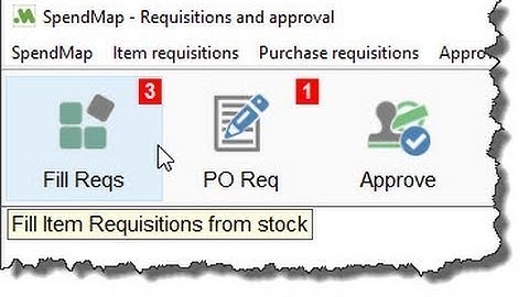 Fill Stock Requisitions from Inventory (v14.5)