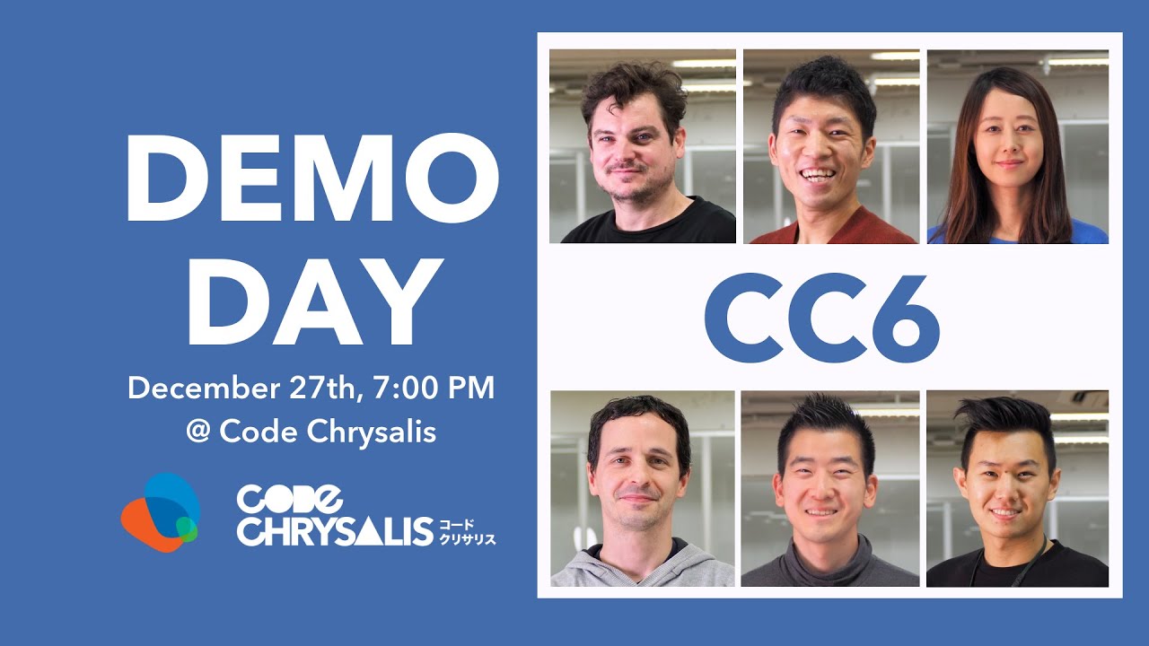CC6 Demo Day | Code Chrysalis Coding Bootcamp - YouTube
