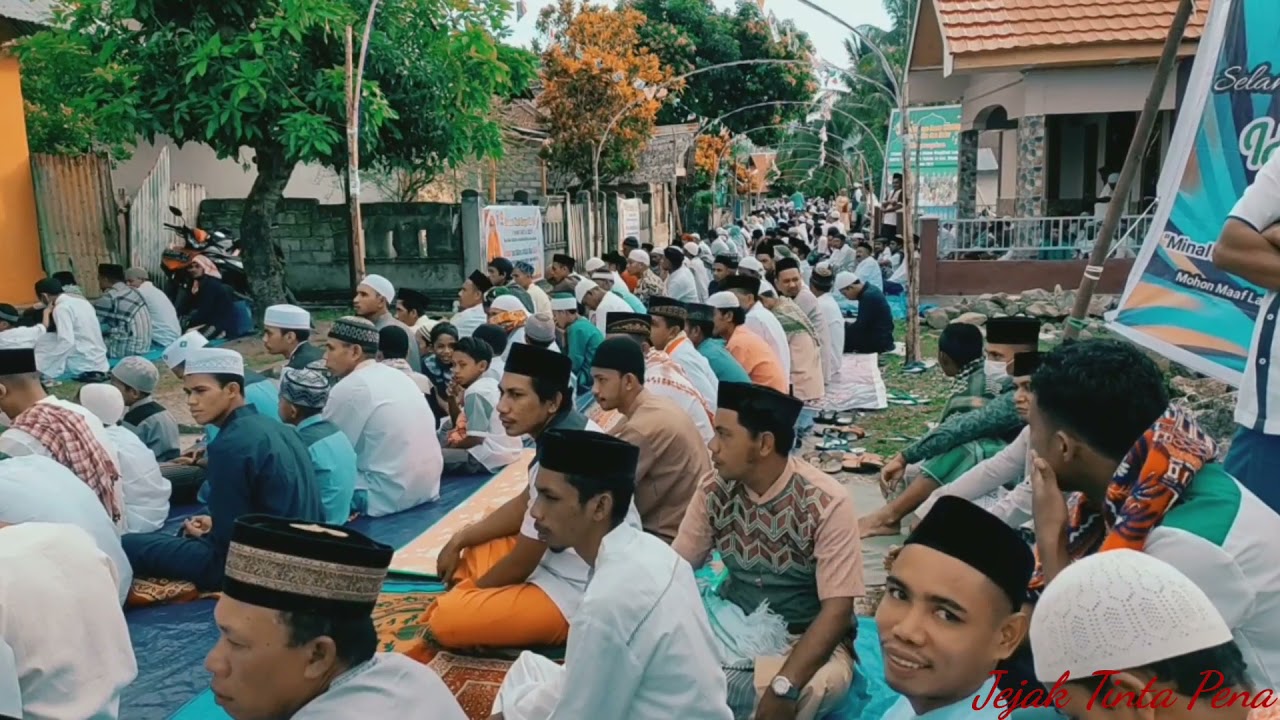 Suasana Lebaran Idul Fitri 1442 H di Negeri Luhu - Huamual