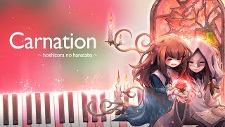 Deemo Voez Carnation Himmel Piano Cover With Sheet Music Youtube