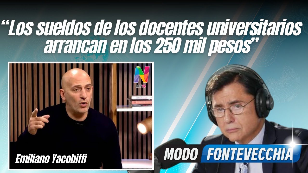 El vicerrector de la UBA anunció la próxima marcha universitaria mientras el Congreso trata el veto