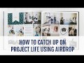 Using Airdrop to Catch Up on Project Life