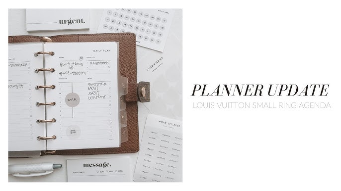 LOUIS VUITTON PLANNER DUPE? + Planner Accessories Haul